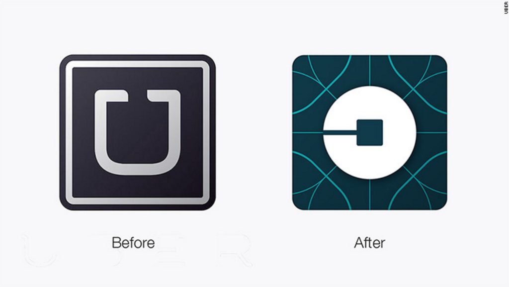 Uber Cab Logo Branding